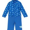 PLAYSHOES UV-védelem 'Hai'  kék / türkiz / fekete / fehér-hu