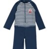 PLAYSHOES UV-védelem  sötétkék / piros / fehér-hu