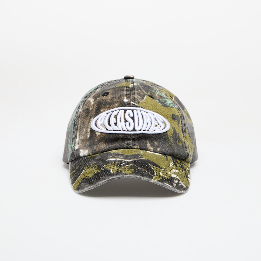 PLEASURES Bubble Logo Polo Cap Camo Universal-alacsony-ár