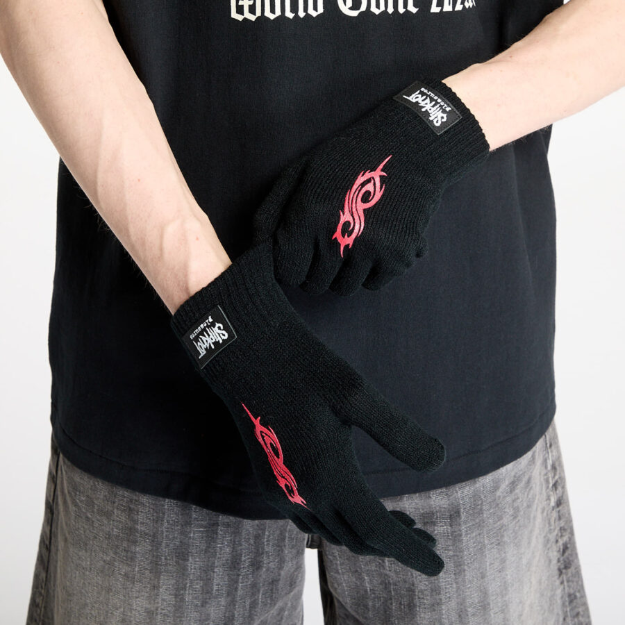 PLEASURES Cult Knit Gloves Black Universal-alacsony-ár