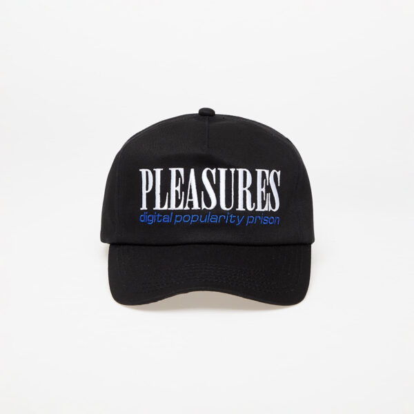 PLEASURES Digital Snapback Black Universal-alacsony-ár