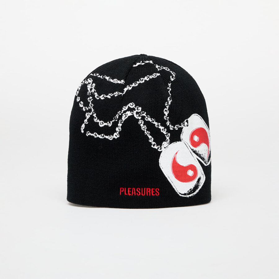 PLEASURES Dog Tags Skully Black Universal-alacsony-ár