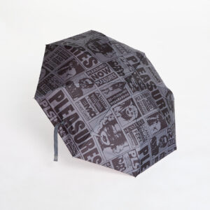 PLEASURES Newsprint Umbrella Black Universal-alacsony-ár