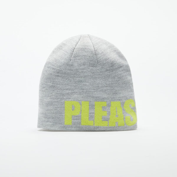 PLEASURES Ollie Skully Beanie Grey Universal-alacsony-ár