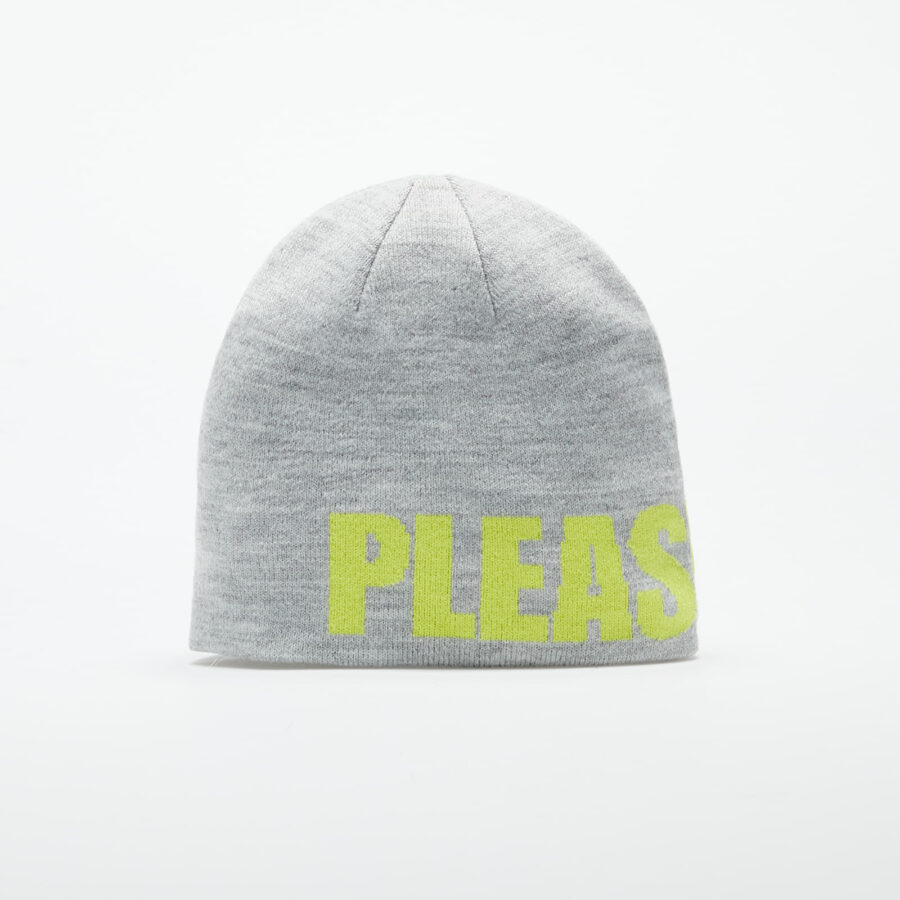 PLEASURES Ollie Skully Beanie Grey Universal-alacsony-ár