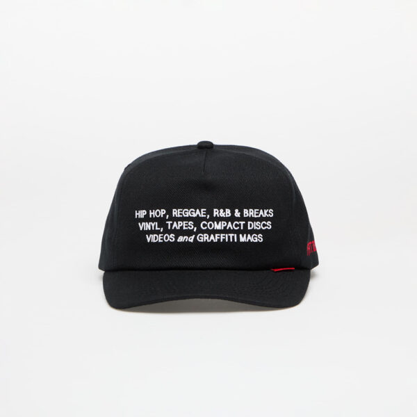 PLEASURES Sections Snapback Black Universal-alacsony-ár