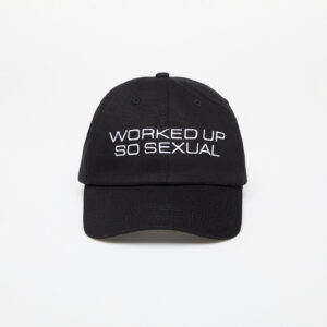 PLEASURES Worked Up Polo Cap Black Universal-alacsony-ár