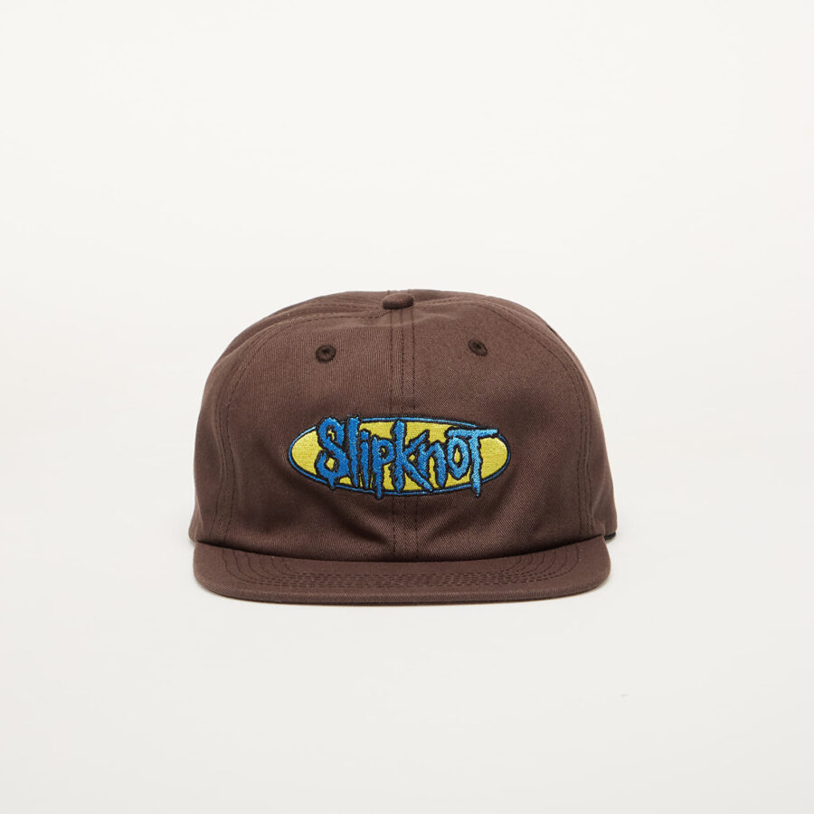PLEASURES x Slipknot Snapback Brown Universal-alacsony-ár