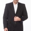 PLT4060 DEWBERRY COAT-PLAIN BLACK