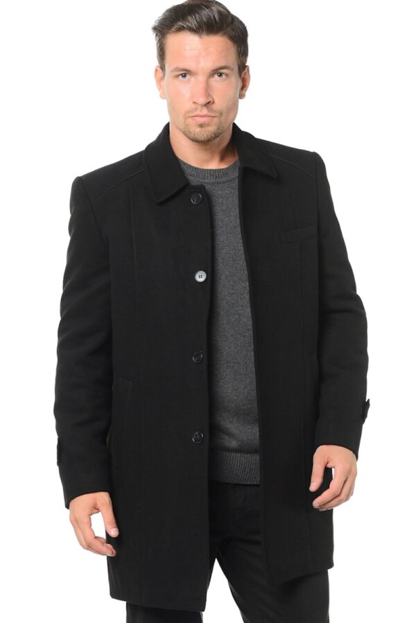 PLT7226 DEWBERRY BATTAL COAT-BLACK