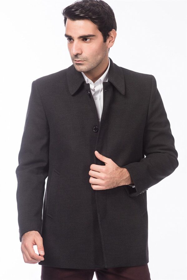 PLT8206 DEWBERRY MEN'S COAT-ANTHRACITE
