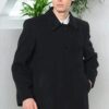 PLT8206 DEWBERRY MEN'S COAT-STRAIGHT BLACK
