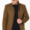 PLT8327 DEWBERRY MEN'S COAT-CAMEL