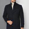 PLT8333 DEWBERRY MEN'S COAT-NAVY BLUE