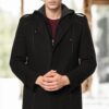 PLT8334 DEWBERRY MEN'S COAT-BLACK-2