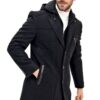 PLT8354 DEWBERRY SLIM-FIT COAT-BLACK