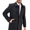 PLT8365 DEWBERRY MEN'S COAT-ANTHRACITE