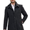 PLT8366 DEWBERRY MEN'S COAT-ANTHRACITE