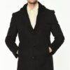 PLT8371 DEWBRRY MEN'S COAT-ANTHRACITE