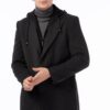 PLT8376 DEWBERRY MEN'S COAT-ANTHRACITE