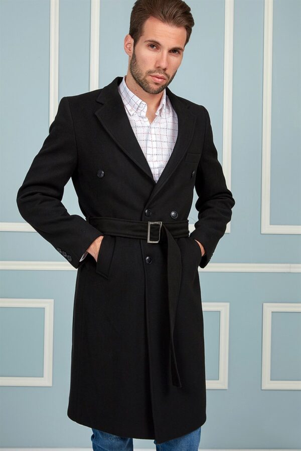 PLT8382 DEWBERRY MEN'S COAT-BLACK