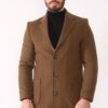 PLT8384 DEWBERRY MEN'S COAT-CAMEL