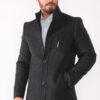 PLT8386 DEWBERRY MEN'S COAT-ANTHRACITE-2