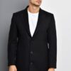PLT8390 DEWBERRY MEN'S COAT-BLACK