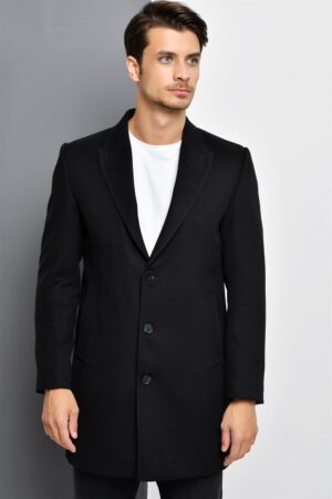 PLT8390 DEWBERRY MEN'S COAT-BLACK