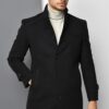 PLT8391 DEWBERRY MEN'S COAT-BLACK