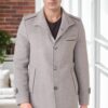 PLT8391 DEWBERRY MEN'S COAT-GREY-2
