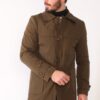 PLT8392 DEWBERRY MEN'S TOPCOAT-KHAKI