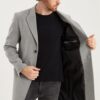 PLT8398 DEWBERRY MEN'S COAT-GREY