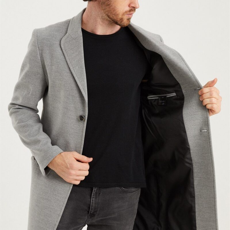 PLT8398 DEWBERRY MEN'S COAT-GREY