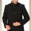 PLT9367 DEWBERRY MEN'S COAT-STRAIGHT BLACK