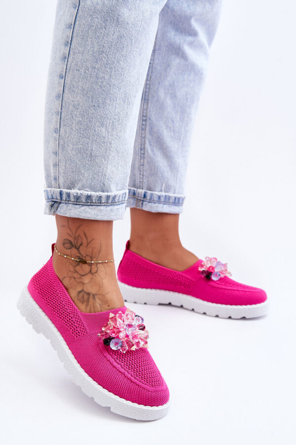 PM1 Női slip-on tornacipő Stones fukszia egyszerű