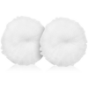 PMD Beauty Silverscrub Loofah Replacements Cserélhető fejek tisztító keféhez 2 db Black 2 db-Ár