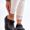 PS1 Női hab platform Crocs Black Beckett