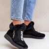 PS1 Sneaker Csizmák Nőknek Szőrmével Fekete Zeriana