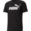 PUMA Póló 'Essential'  fekete / fehér-hu
