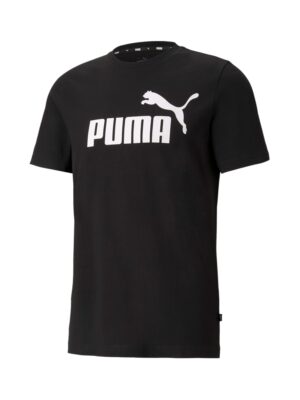 PUMA Póló 'Essential'  fekete / fehér-hu