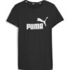 PUMA Póló 'Essentials'  fekete / fehér-hu