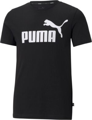 PUMA Póló 'Essentials'  fekete / fehér-hu