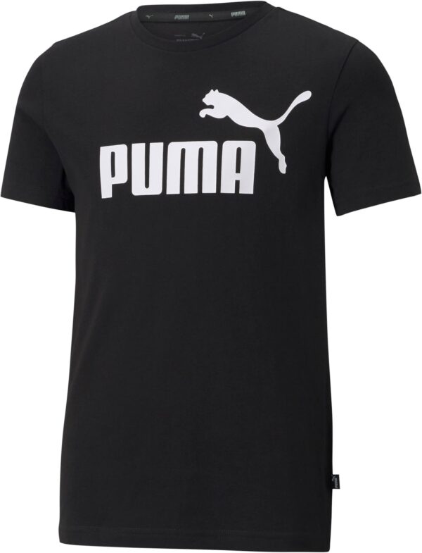 PUMA Póló 'Essentials'  fekete / fehér-hu