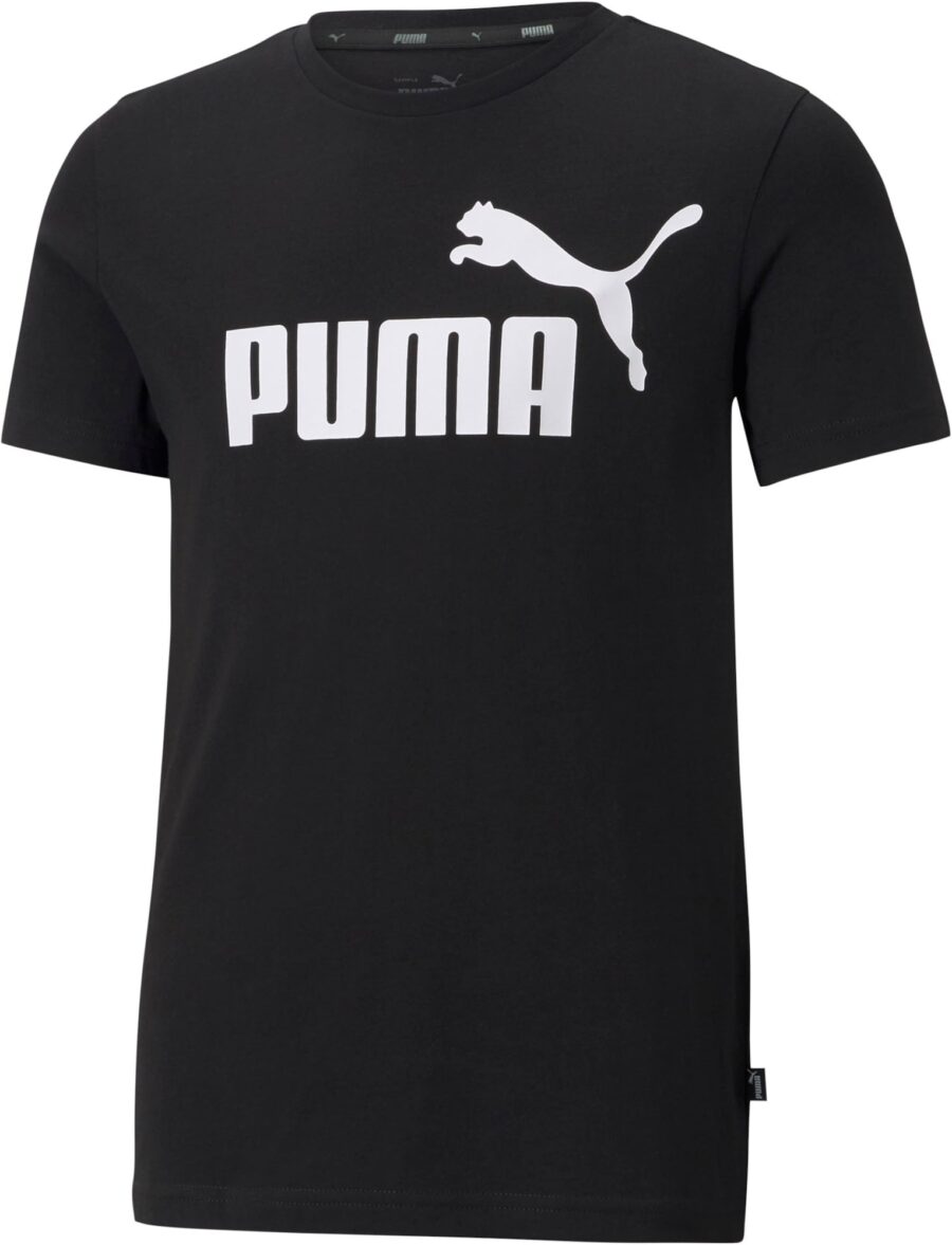 PUMA Póló 'Essentials'  fekete / fehér-hu