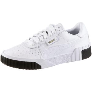 PUMA Rövid szárú sportcipők 'Cali'  fekete / fehér