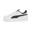 PUMA Rövid szárú sportcipők 'Carina'  fekete / fehér-Ár