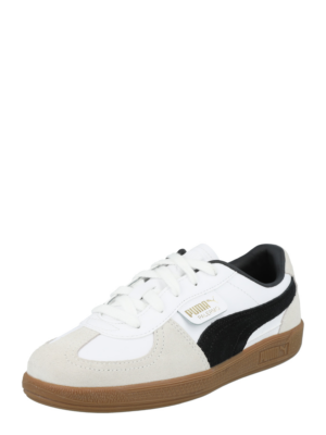 PUMA Sportcipő 'Palermo'  aranysárga / füstszürke / fekete / fehér-Ár