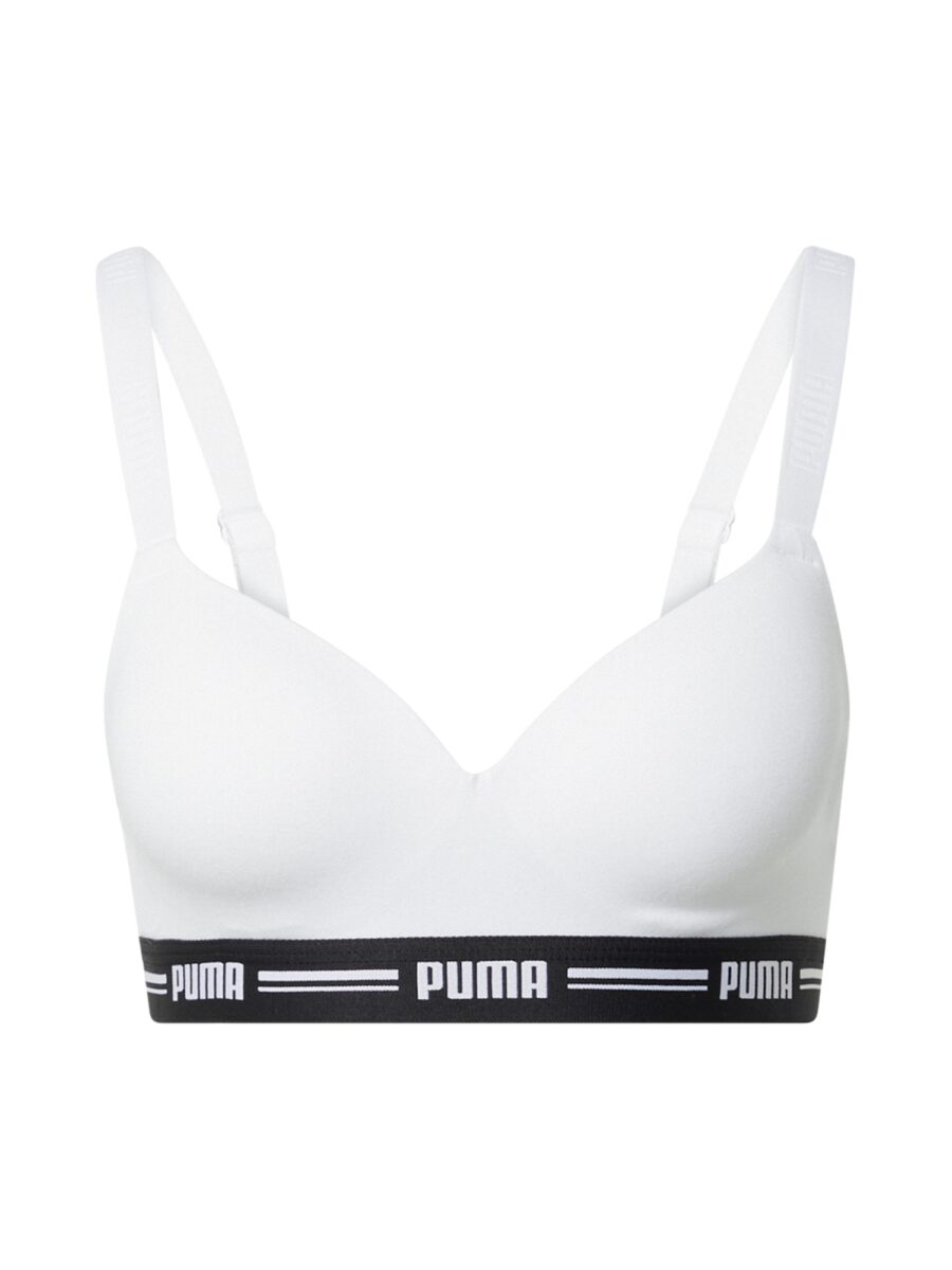PUMA Sportmelltartók  fekete / fehér-hu