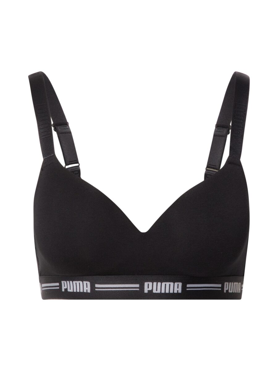 PUMA Sportmelltartók  fekete / fehér-hu